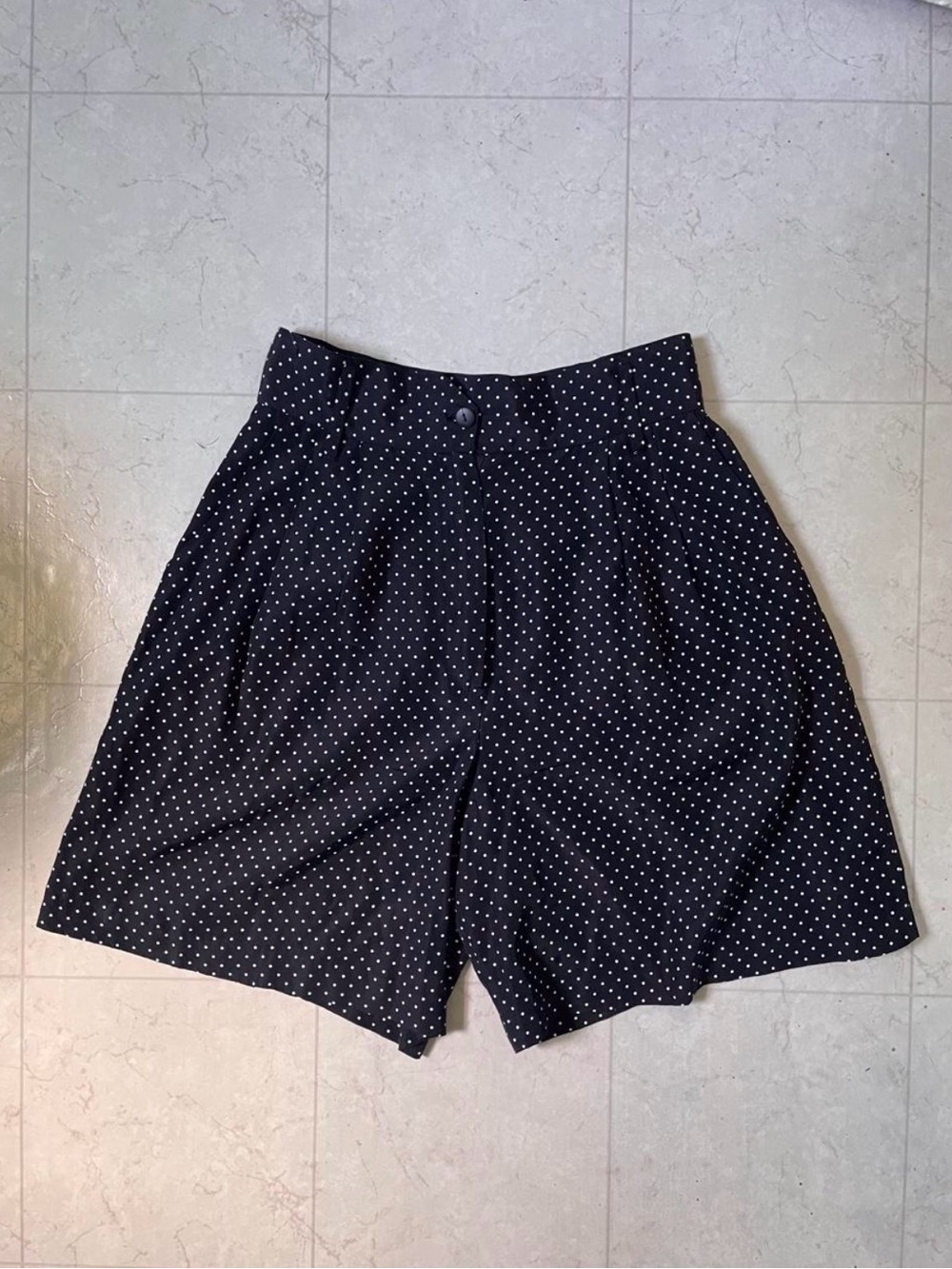 80’s Women’s High Waist Polka Dot Shorts